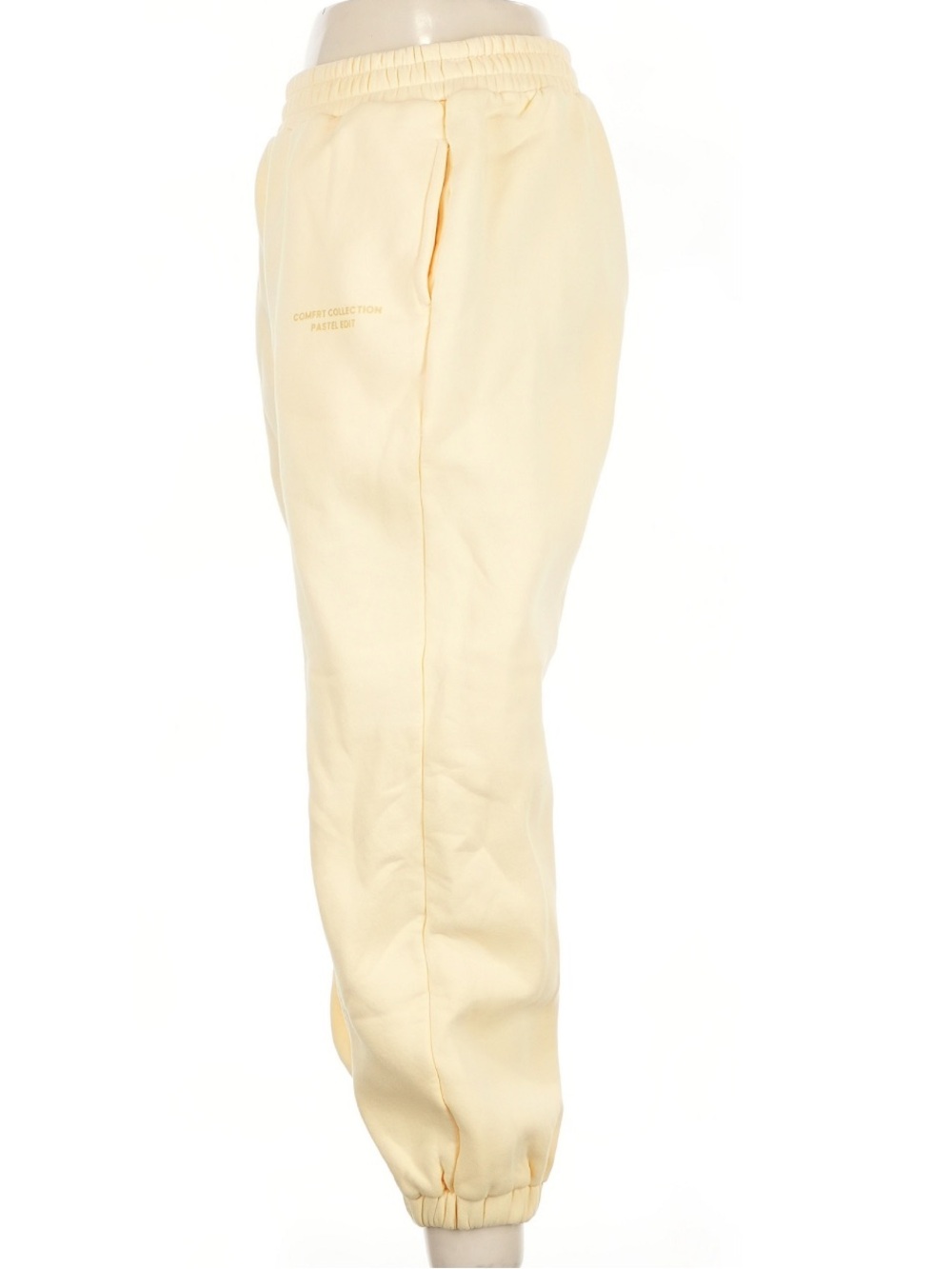 Comfrt Pastel Yellow Hooded Sweatshirt and sweatpant SET - Picture 5 of 5